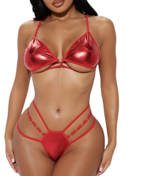 Scarlet Desire Metallic 2 Piece Set